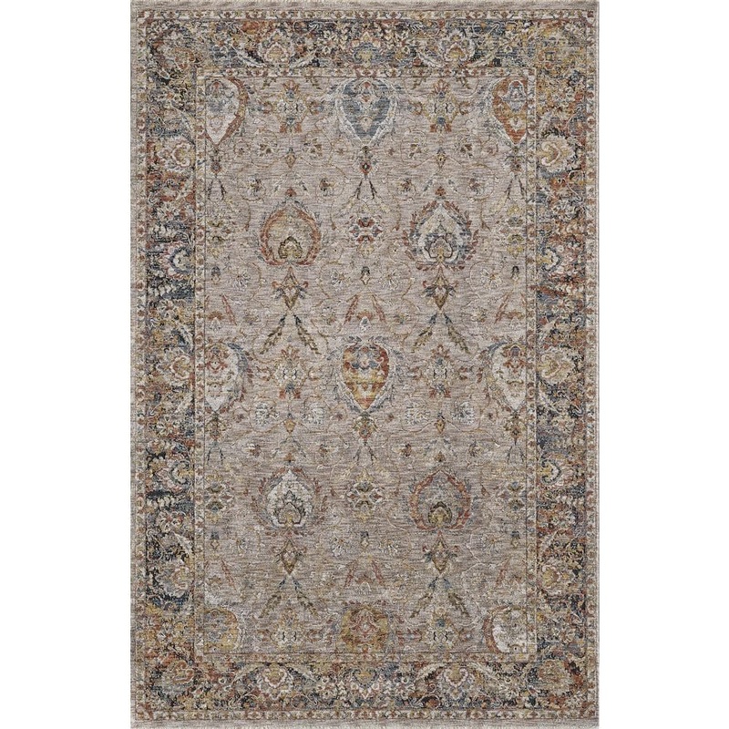 MILLERTON HOME Ivy Ivory 6 ft. x 9 ft. Eclectic Boho Area Rug MIL840466X96