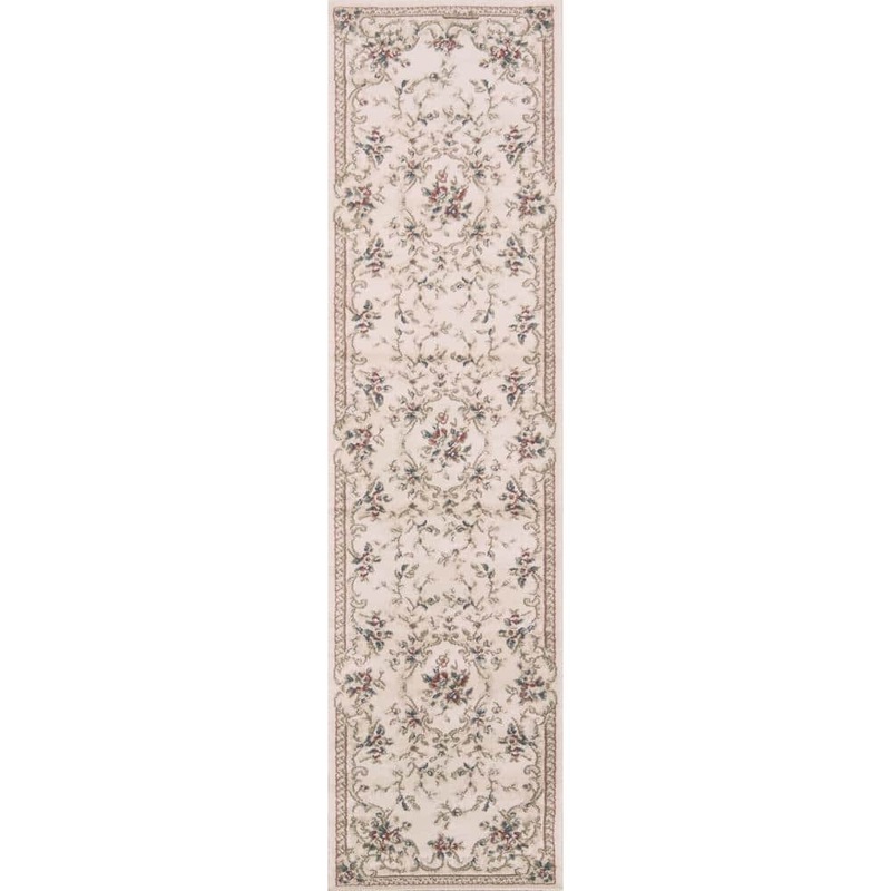 MILLERTON HOME Ajay Ivory 2 ft. x 8 ft. Runner Rug MIL56062X77RU