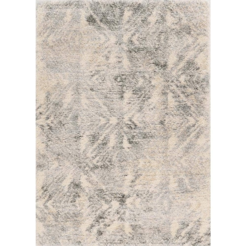 MILLERTON HOME Rune Ivory/Gray 9 ft. x 13 ft. Geometric Modern Area Rug MIL6703810X13