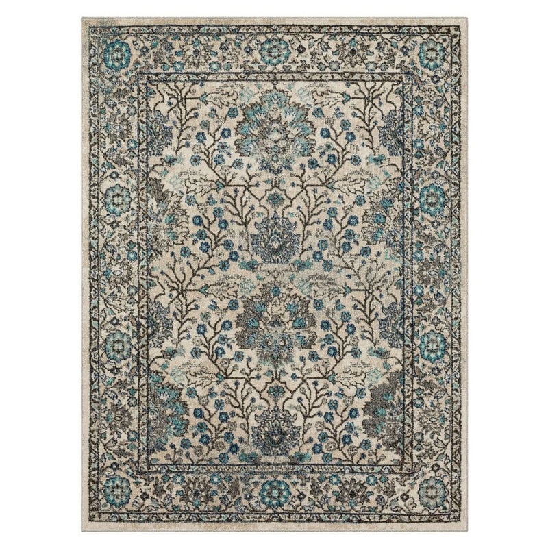 Mohawk Home Bonilla Blue 5 ft. 3 in. x 8 ft. Area Rug 847128