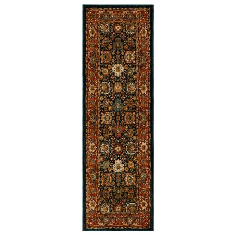Mohawk Home Garsdale Sapphire 2 ft. 6 in. x 10 ft. Runner Rug 855819