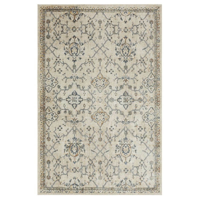 Mohawk Home Iphigenia Cream 2 ft. x 2 ft. 11 in. Area Rug 828455