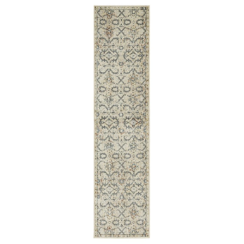 Mohawk Home Iphigenia Cream 2 ft. x 8 ft. Runner Rug 828431