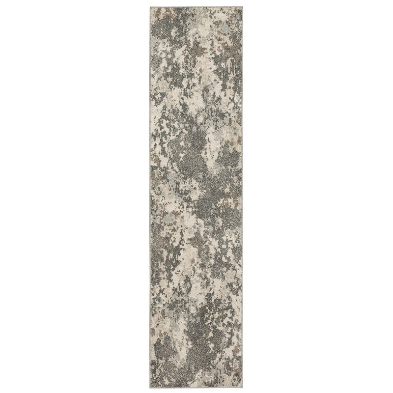 Mohawk Home Pershore Gray 1 ft. 11 in. x 8 ft. Runner Rug 848521