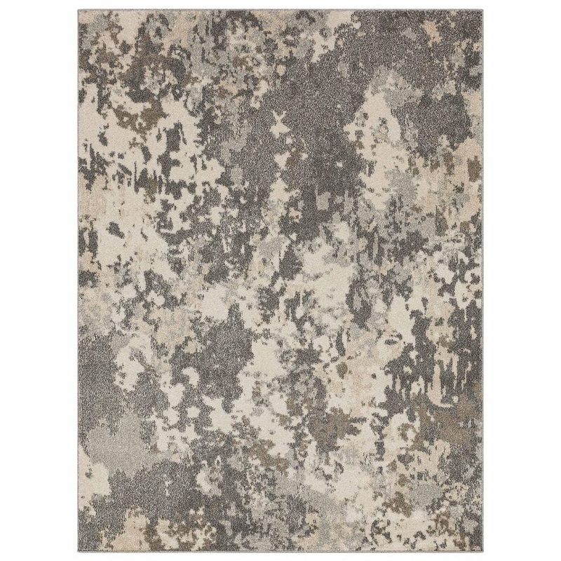 Mohawk Home Pershore Gray 7 ft. 10 in. x 10 ft. Area Rug 848583