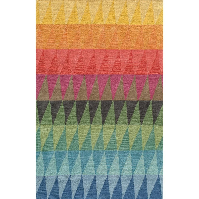 Momeni Delhi Multi Red 8 ft. x 10 ft. Indoor Area Rug DELHIDL-59MRD80A0