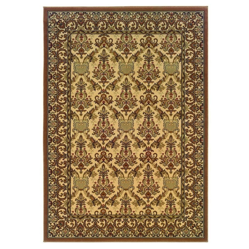Natco Kurdamir Elegante Ivory 8 ft. x 11 ft. Area Rug 5614.14.70ME