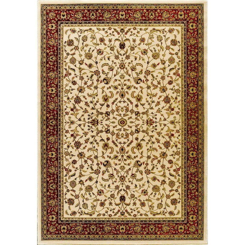 Natco Sapphire Sarouk Ivory 5 ft. x 8 ft. Area Rug 4341.14.60ME