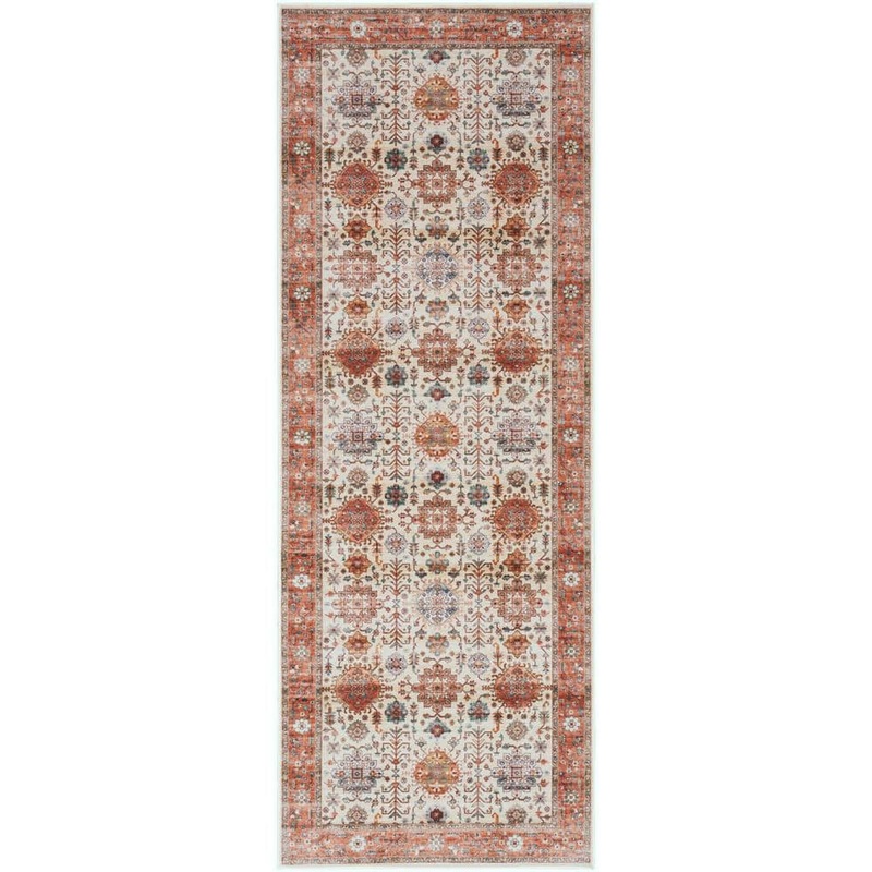 Nourison Fulton Beige Multicolor 2 ft. x 5 ft. Vintage Persian Traditional Kitchen Runner Rug 899859