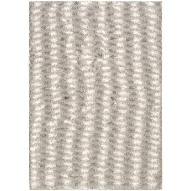 Nourison Textured Home Ivory Mocha 9 ft. x 12 ft. All-over design Contemporary Area Rug 973283