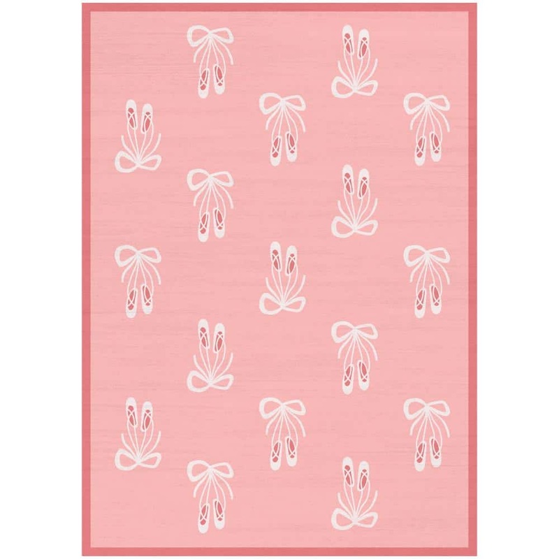 Nourison Imagination Pink 7 ft. x 9 ft. Graphic Contemporary Area Rug 134481