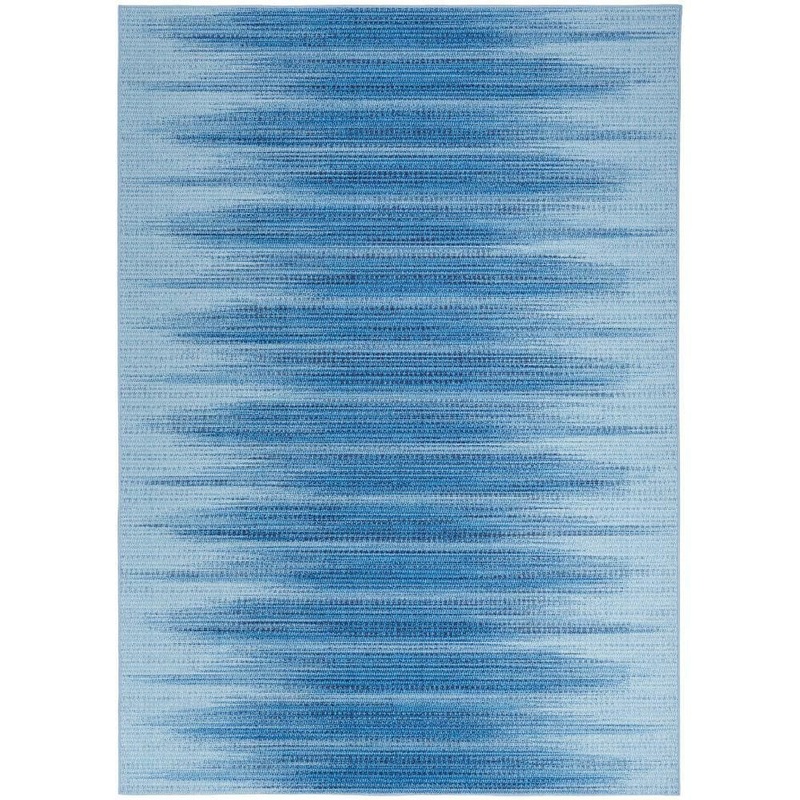 Nourison Vintage Home Blue 5 ft. x 7 ft. Abstract Contemporary Area Rug 931979