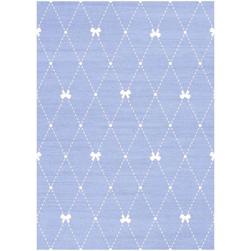 Nourison Imagination Blue 7 ft. x 9 ft. Graphic Contemporary Area Rug 134498