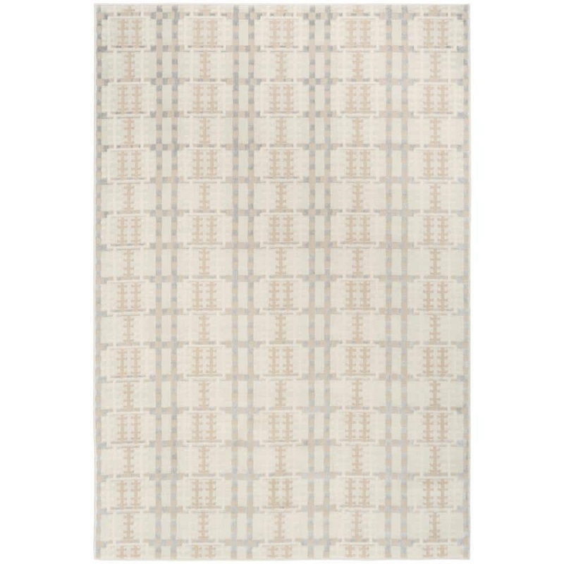 Nourison Nordic Ivory Multicolor 4 ft. x 6 ft. All-over design Contemporary Area Rug 120194