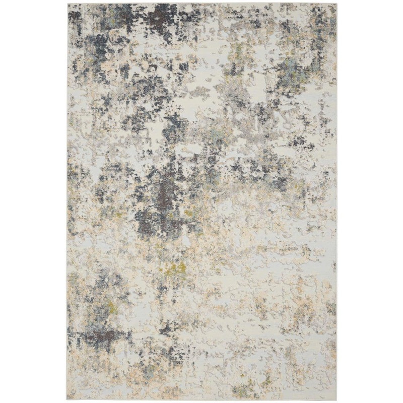 Nourison Trance Ivory/Multi 8 ft. x 10 ft. Contemporary Area Rug 793010