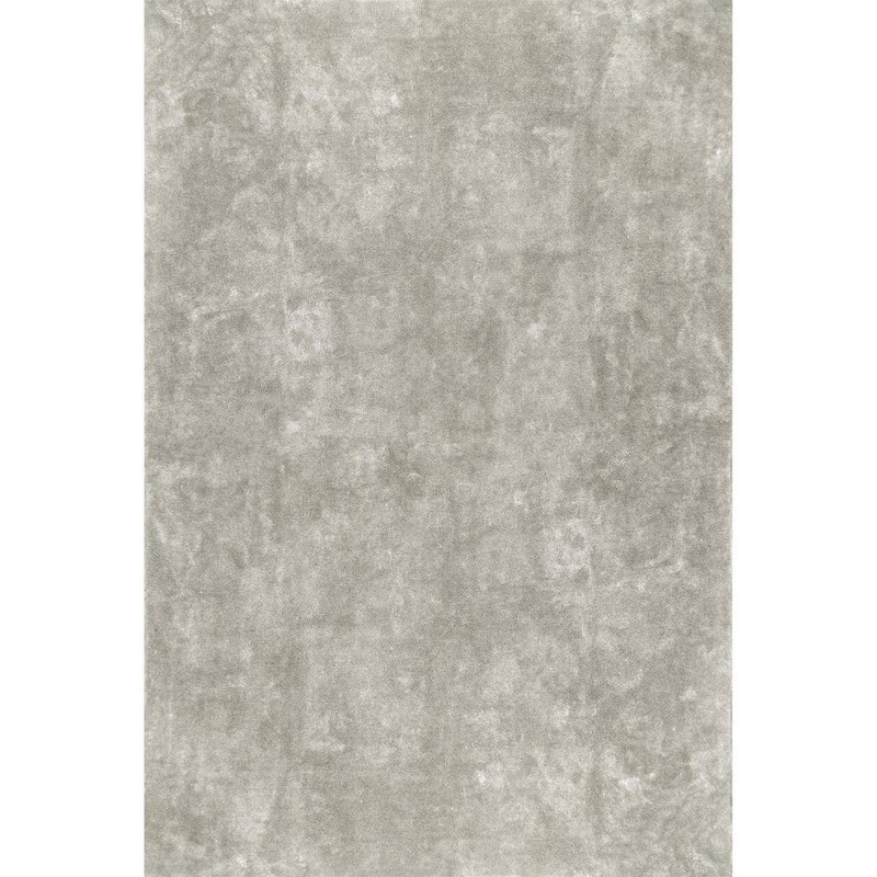 nuLOOM Loni Solid Machine Washable Shag Beige 6 ft. x 6 ft. Area Rug BIVD01E-S606
