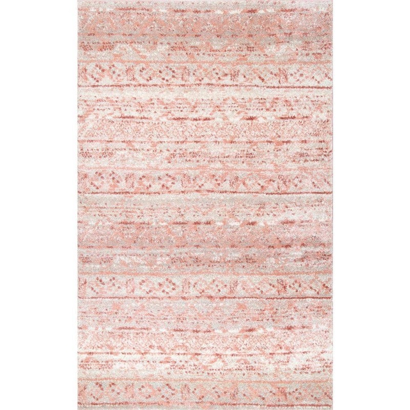 nuLOOM Sunniva Moroccan Pink Doormat 3 ft. x 5 ft. Area Rug ACSD04A-305