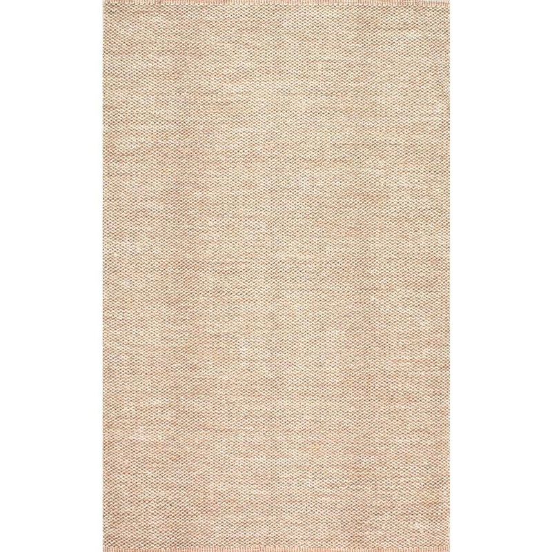 nuLOOM Wisniewski Solid Beige 6 ft. x 9 ft. Area Rug JASG01A-609