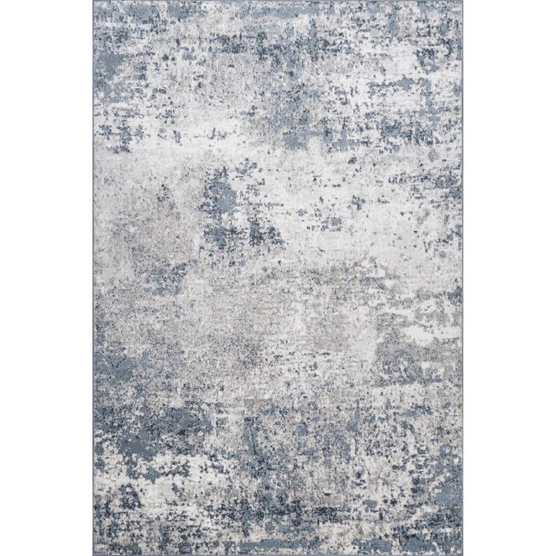 nuLOOM Zoe Faded Abstract Blue 9 ft. x 12 ft. Indoor Area Rug LPBL04A-9012