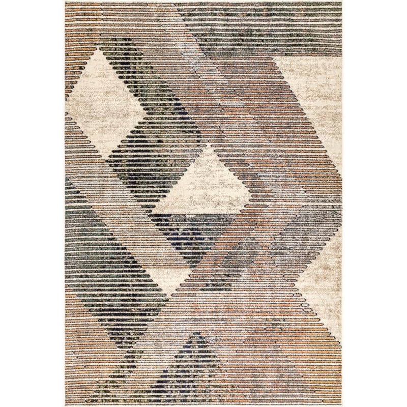nuLOOM Adrienne Gray 5 ft. x 8 ft. Contemporary Abstract Area Rug KKCB62A-53077