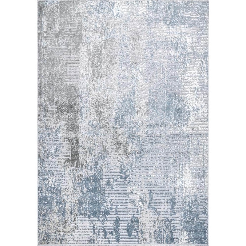 nuLOOM Alice Blue 12 ft. x 15 ft. Abstract Waterfall Area Rug ERCL01A-12015