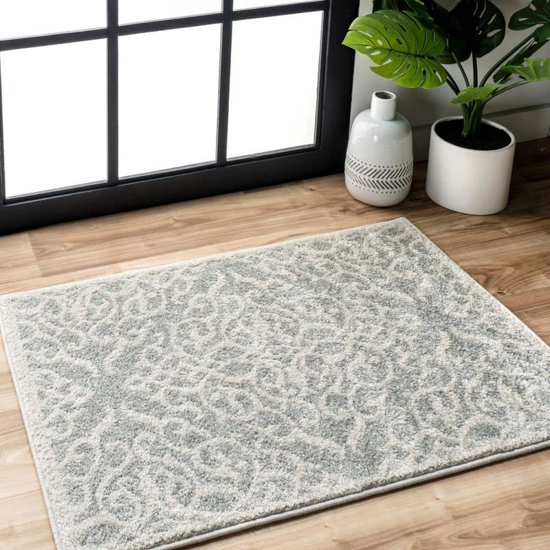 nuLOOM Contessa Ombre Gray Doormat 2 ft. x 3 ft. Area Rug RZBD11A-203