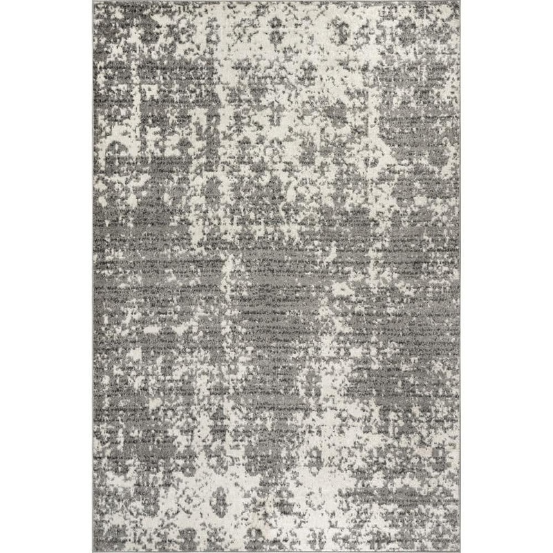 nuLOOM Deedra Misty Contemporary Gray 5 ft. Square Rug BDSM08A-S505