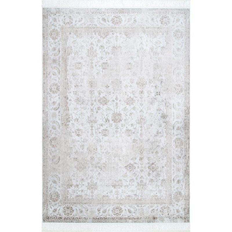 nuLOOM Elyse Vintage Floral Ivory 9 ft. x 12 ft. Area Rug DCRS02A-9012