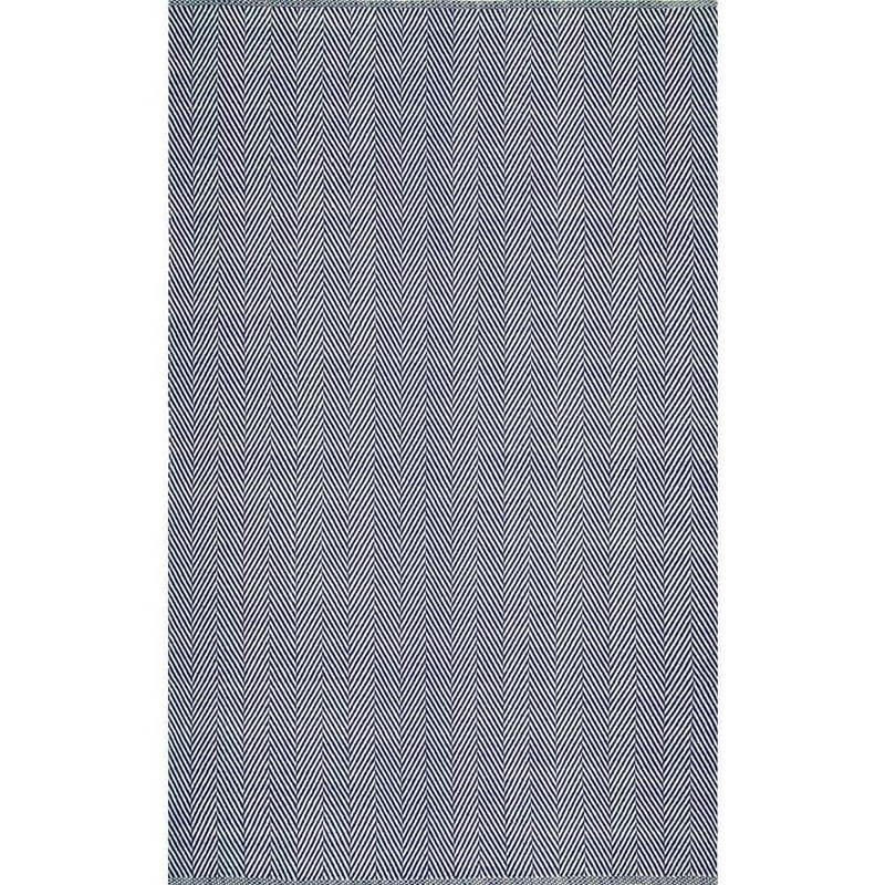 nuLOOM Kimberely Casual Striped Navy 10 ft. x 14 ft. Area Rug HMCO4A-10014