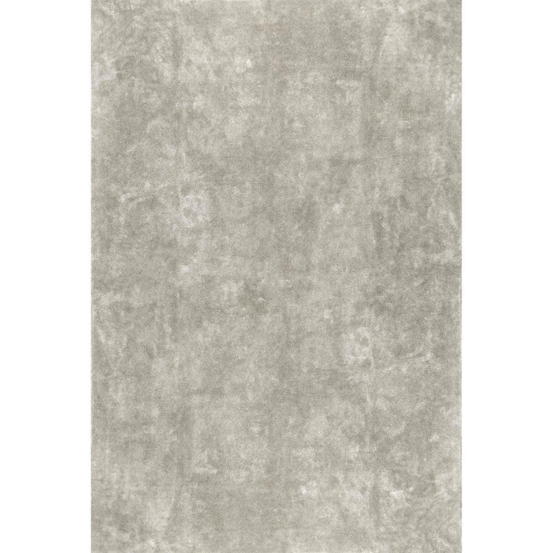 nuLOOM Loni Machine Washable Beige Doormat 3 ft. x 5 ft. Solid Shag Area Rug BIVD01E-305
