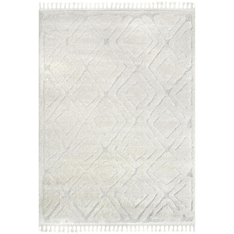 nuLOOM Mandie Beige 7 ft. x 9 ft. Moroccan Area Rug ACLA02A-6709