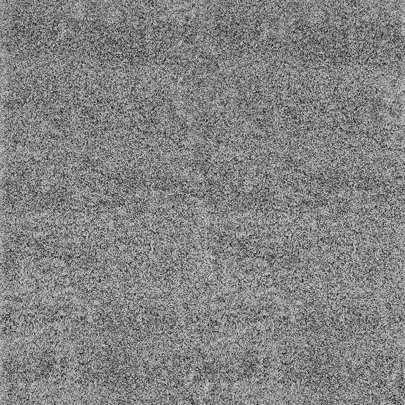 nuLOOM Marleen Plush Shag Gray 6 ft. Square Rug OZSG02G-S606