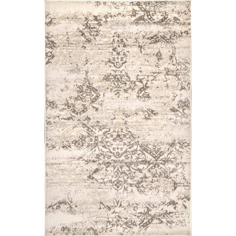 nuLOOM Vintage Freja 7 ft. x 9 ft. Beige Area Rug OWMN06B-6709