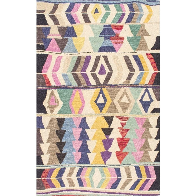 nuLOOM Ofelia Tribal Bohemian Multi 5 ft. x 8 ft. Area Rug MJAH02A-508