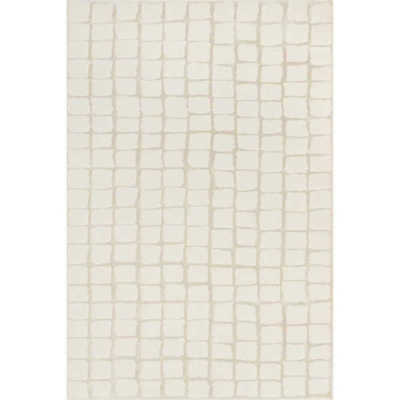 nuLOOM Eunice Modern Machine Washable Beige 5 ft. x 8 ft. Modern Area Rug MEGR04A-508