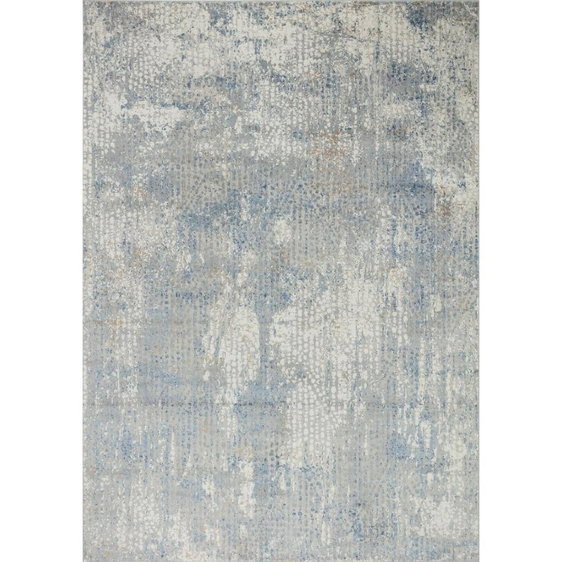 Pasargad Home Stella Beige 5 ft. x 8 ft. Abstract Area Rug PVHA-16 5×8