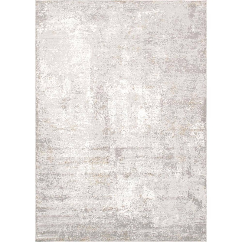 Pasargad Home Stella Light Grey 10 ft. x 14 ft. Abstract Area Rug pvha-44 10×14