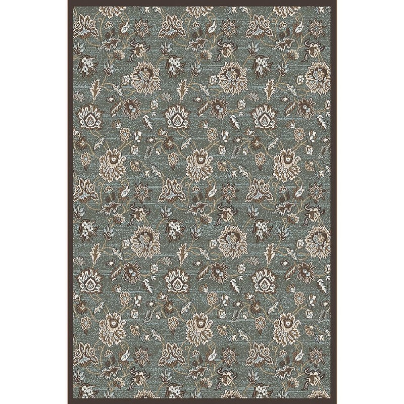 RADICI USA Pisa Light Green 3 ft. x 5 ft. Traditional Floral Area Rug 3475/0030/LT GREEN