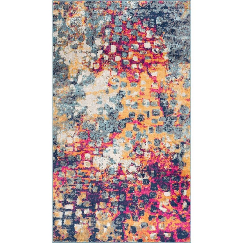 Rug Branch Savannah Collection Modern Abstract Area Rug Large (9×12 feet) – 9’2