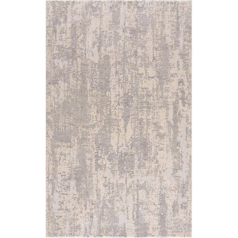 Rug Branch Vogue Grey 2 ft. 3 in. x 4 ft. Modern Abstract Doormat Area Rug Entrance Floor Mat ALL7276GY24