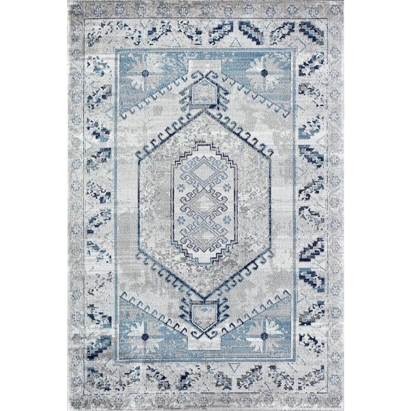 Rugs America Freya Misty Gray 5 ft. x 7 ft. Area Rug RA29018