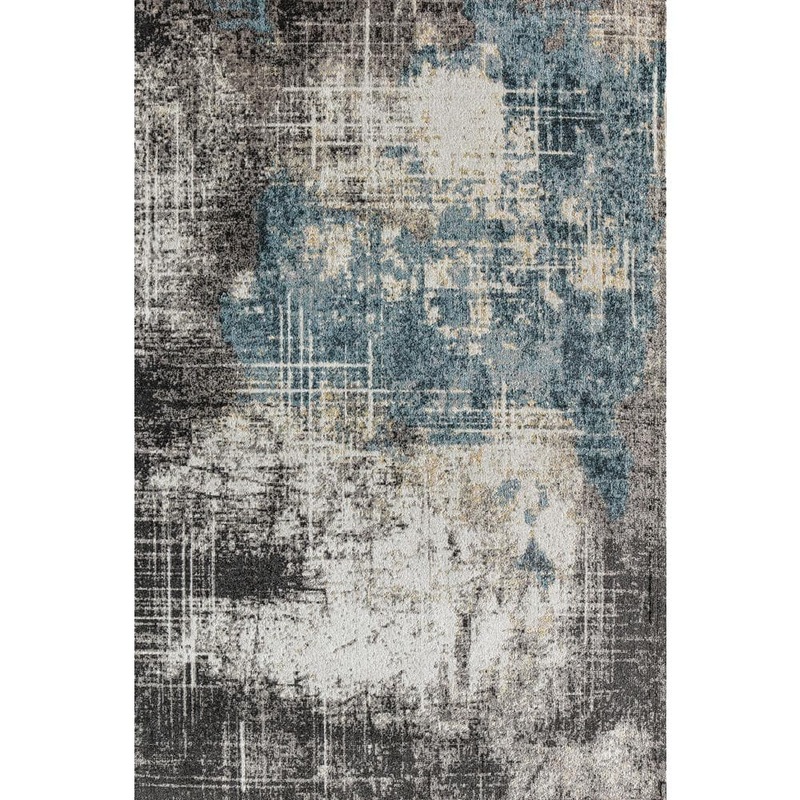 Rugs America Jada Midnight Black 8 ft. X 10 ft. Area Rug RA31676