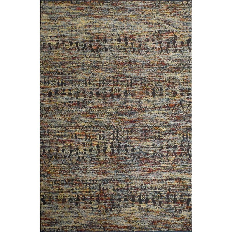 Rugs America Jarden Windswept Multi-Colored Area Rug – 2 X 8 RA27852