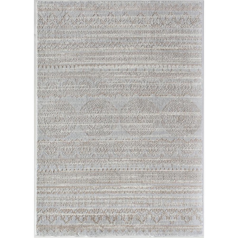 Rugs America Lennox Misty Blue 8 ft. x 10 ft. Area Rug RA28212