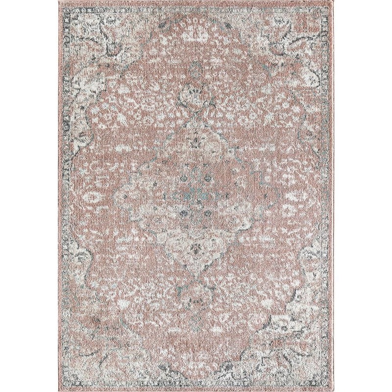 Rugs America Pink Amaranth 2 ft. x 12 ft. Indoor Area Rug RA29096
