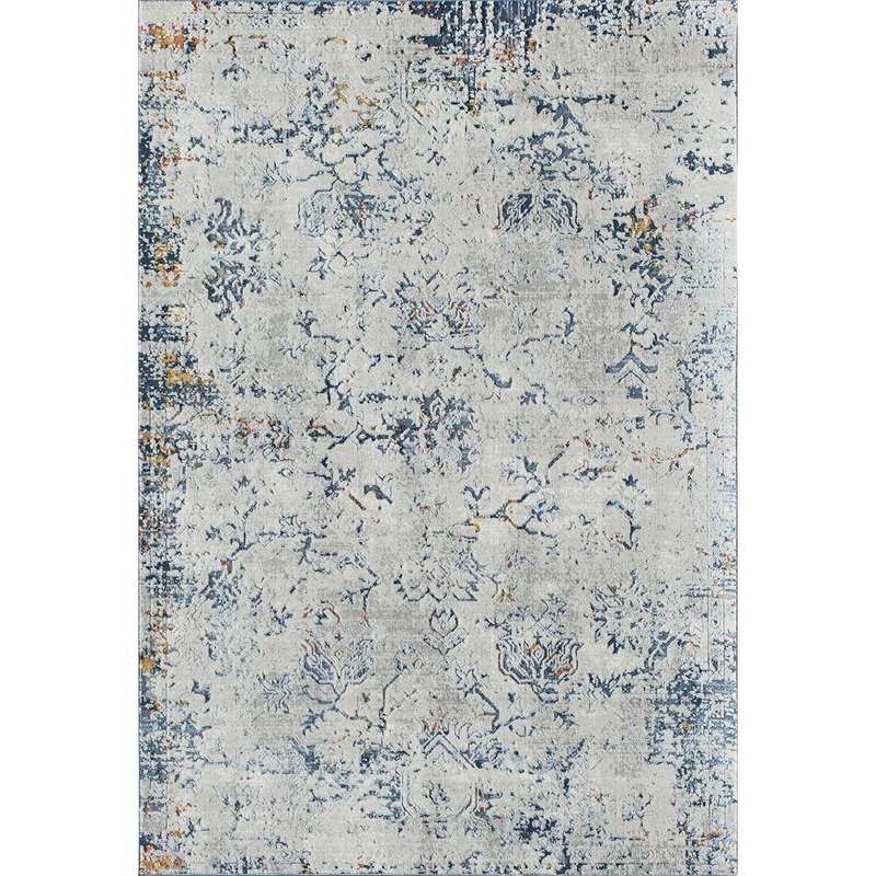 Rugs America Prescott Seafoam White 2 ft. x 8 ft. Area Rug RA30187