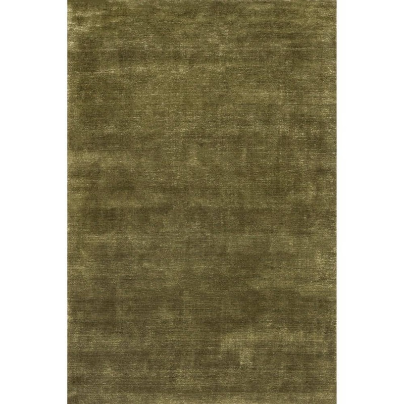RUGS USA Arrel Speckled Wool-Blend Verdant Green 5 ft. x 8 ft. Area Rug MTKZ01C-508