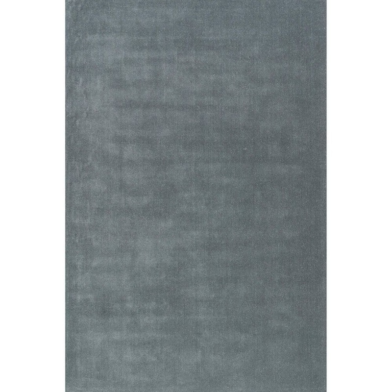 RUGS USA Frenshe Interiors Maru Wool Blue Grey 9 ft. x 12 ft. Indoor/Outdoor Patio Rug SVKZ01E-9012
