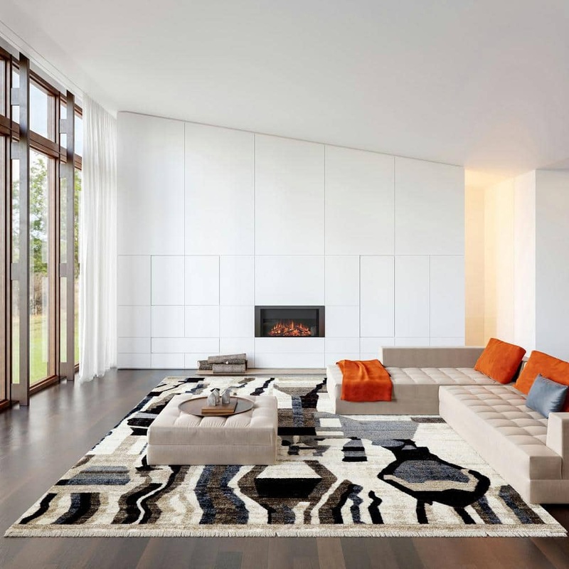 RUGS USA Bheri Abstract Multi 8 ft. x 10 ft. Area Rug BDSN51A-80106