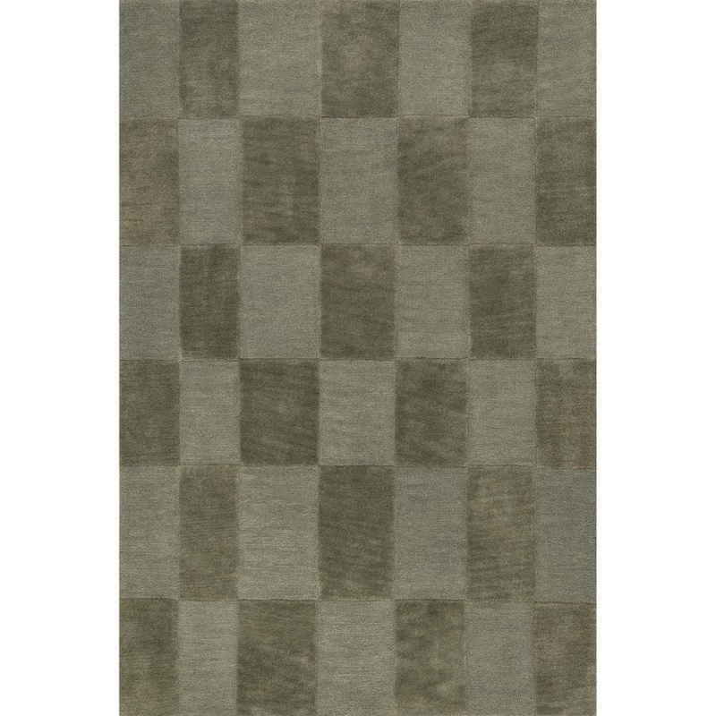 RUGS USA Elliot Wool Olive 6 ft. x 9 ft. Indoor/Outdoor Patio Rug MTIM02A-609